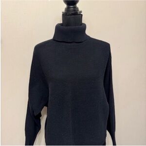 Old Navy Women's Black Turtleneck Sweater L